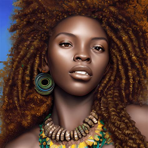 African American and Swahili Culture Digital Graphic · Creative Fabrica