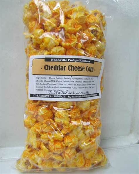 Cheddar Cheese Gourmet Popcorn - Etsy