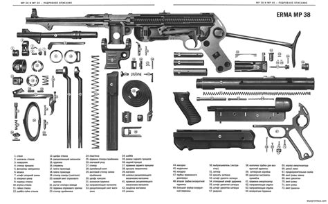 mp 38 40 parts - BlueprintBox.com - Free Plans and Blueprints of Cars ...