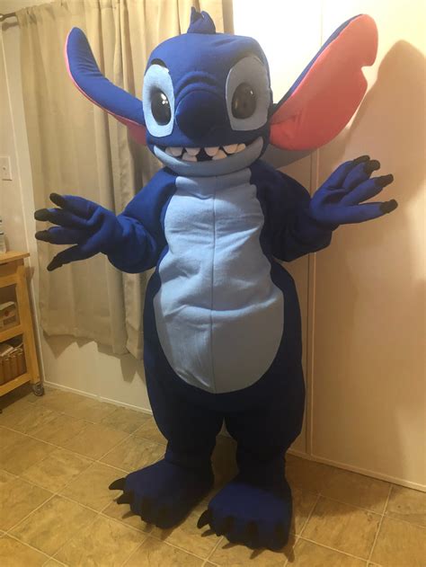 Stitch adult costume character stitch mascot stitch costume | Etsy