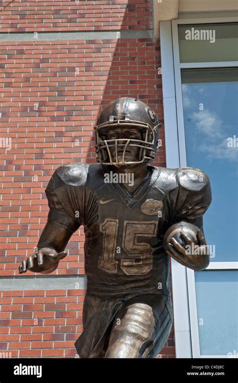 University of Florida Heisman Trophy Football winners statues Tim Tebow ...