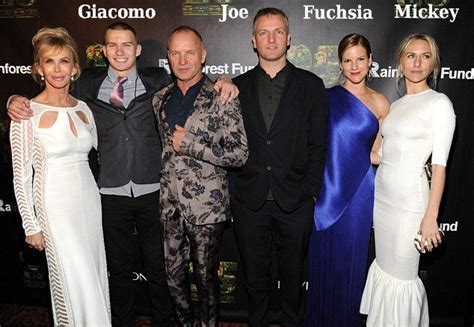 British rock icon Sting and everything about his family