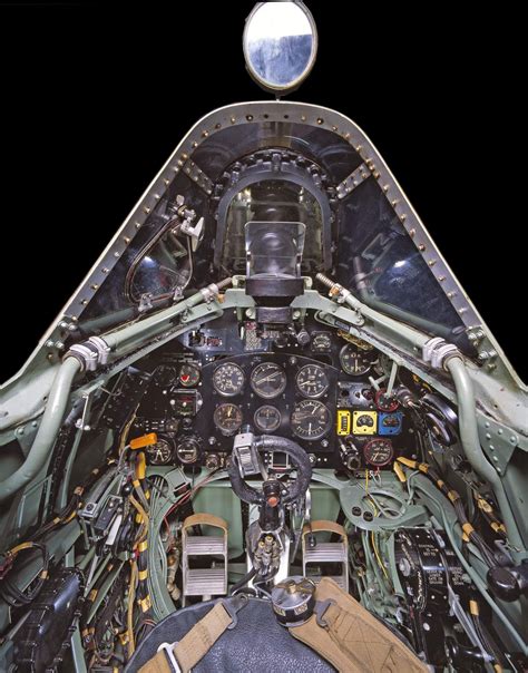 Supermarine Spitfire Mk. VII Cockpit | Supermarine spitfire, Vintage ...