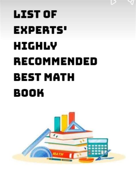 Best Math Books - StatAnalytica