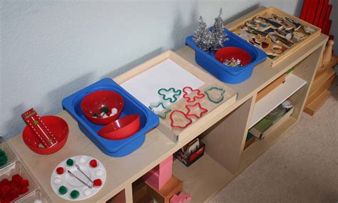 Christmas Themed Montessori Trays | Christmas learning activities, Christmas learning ...