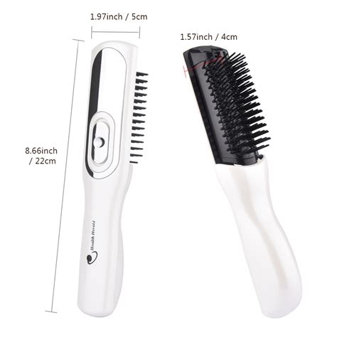 Hair Growth Care Treatment Laser Massage Comb Hair Brush Grow Laser Anti Hair Loss Therapy ...