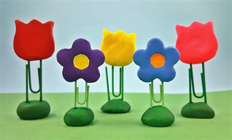 Clay Flowers Craft - S&S Blog