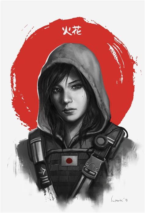 Hibana is Bae - Wallpaper | Rainbow six siege art, Rainbow art, Rainbow ...