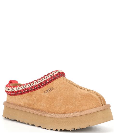 UGG Kids' Tazz Suede Platform Slippers (Youth) | Dillard's