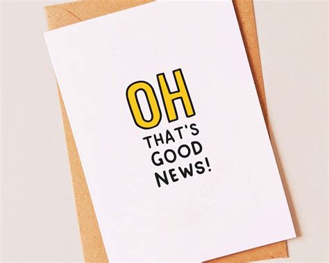 Good News Funny Congratulations, New Job or House Card for Your Best Friend, Brother or Sister ...