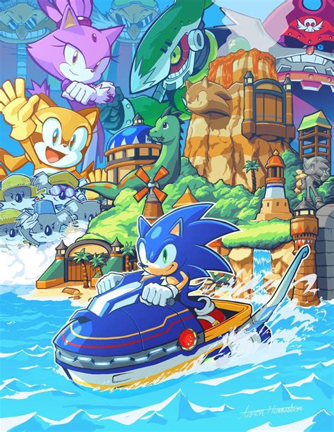 Great artwork of my second favourite Sonic game. : r/SonicTheHedgehog