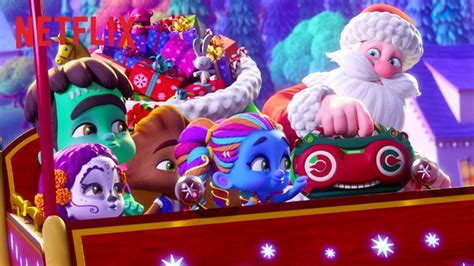 Super Monsters Help Santa Save Christmas 🎅 Netflix Jr - YouTube