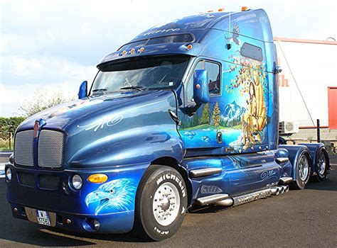 Kenworth T2000////////// | Kenworth trucks, Trucks, Cool trucks