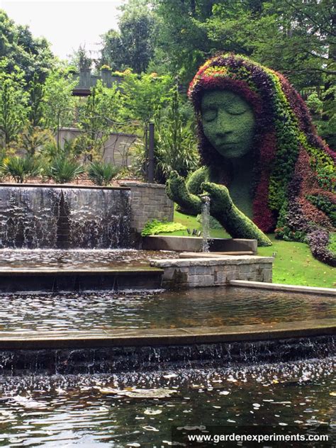 Earth Goddess and Cascades Garden - Atlanta Botanical Garden