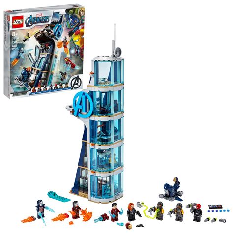 LEGO 76166 Marvel Super Heroes Avengers Tower Battle