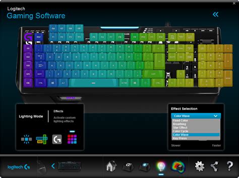 Logitech Gaming Software & ARX Control Application - The Logitech G910 Orion Spectrum Mechanical ...