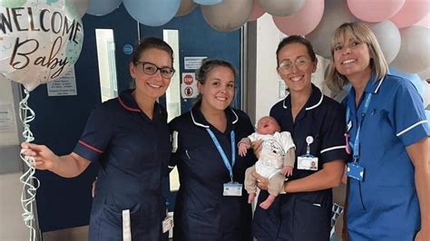 After Covid's three-year closure, a baby is delivered at Macclesfield Hospital