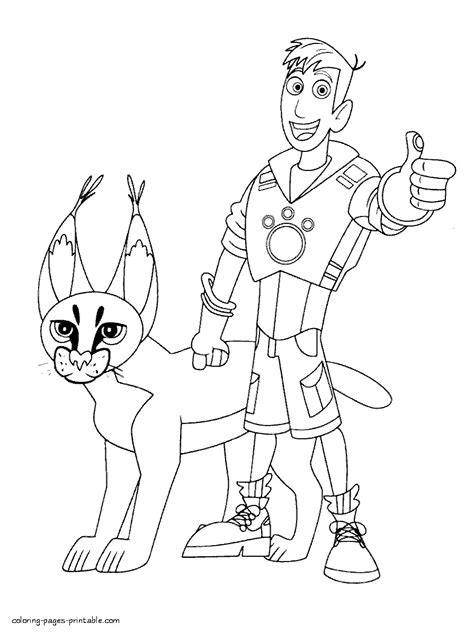 Wild Kratts Printable Coloring Pages at GetColorings.com | Free ...