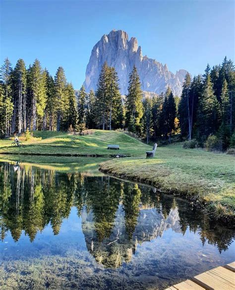 DOLOMITES VAL GARDENA Official on Instagram: “Mountain Summer ☀️☀️ this beautiful small lake is ...