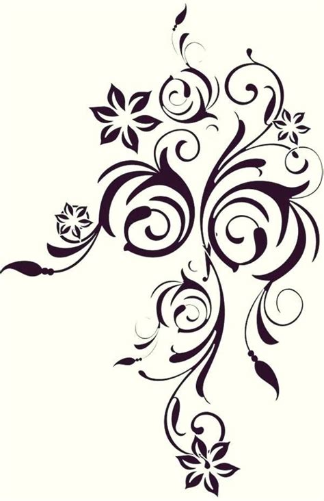 swirl stencil template printable stencil patterns for many uses swirl stencil designs | Stencil ...