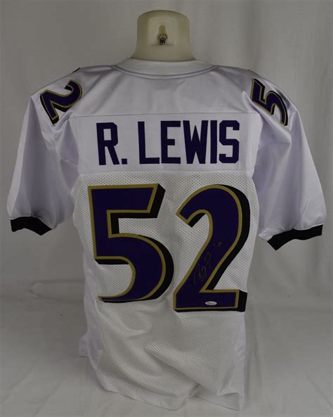 Lot Detail - Ray Lewis Autographed Baltimore Ravens Jersey