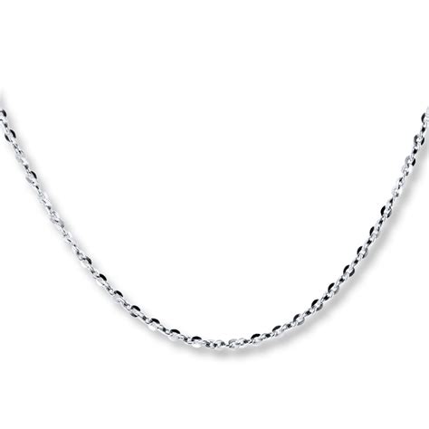 Chain Necklace Sterling Silver 18-inch Length - 504622008 - Kay