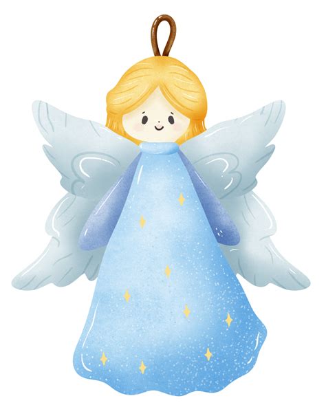 Angel decor Hand drawn Christmas elements Illustration 31099128 PNG