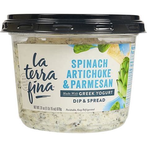 La Terra Fina Spinach, Artichoke & Parmesan Dip (31 oz) from Costco ...