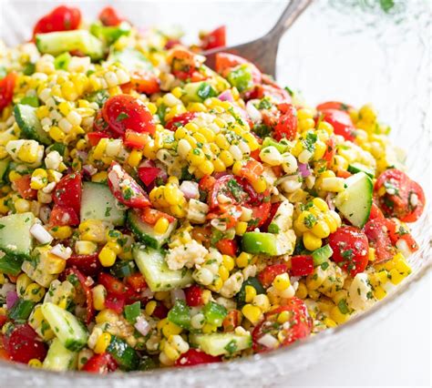 Corn Salad - The Cozy Cook