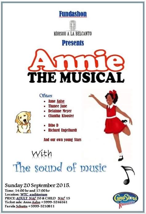 Annie the Musical - Curaçao Party Guide