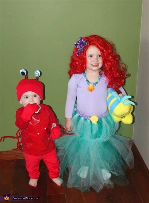 Little Mermaid and Sebastian Costume