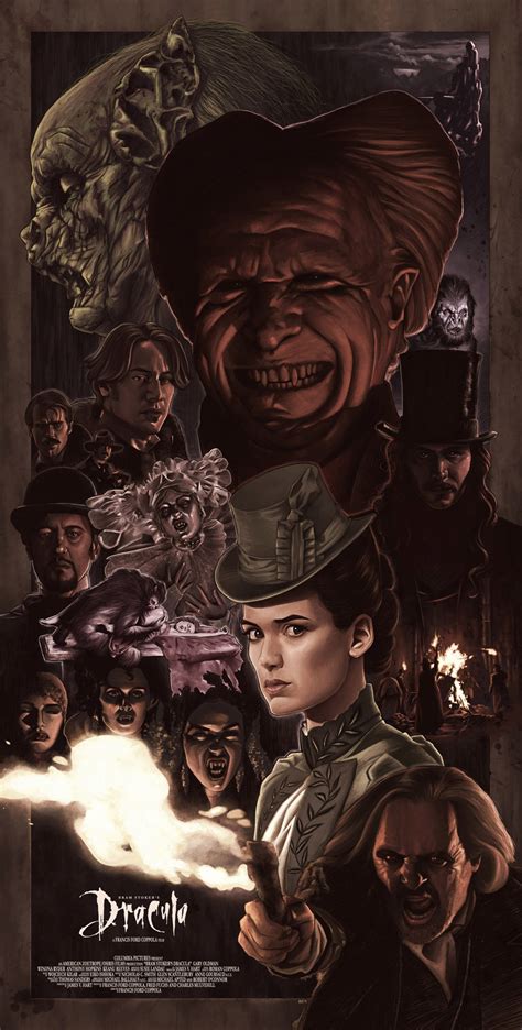 ArtStation - Bram Stoker's Dracula, Met Mangindaan | Horror posters, Horror movie art, Classic ...