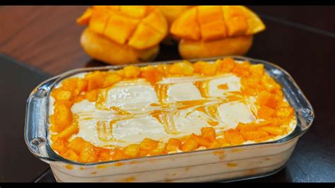 Mango Delight Recipe - YouTube