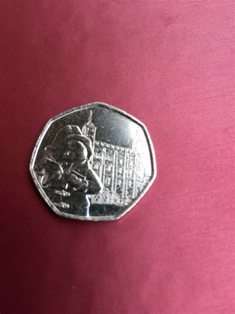 Rare 50P Coins Paddington Bear - inspiredeck