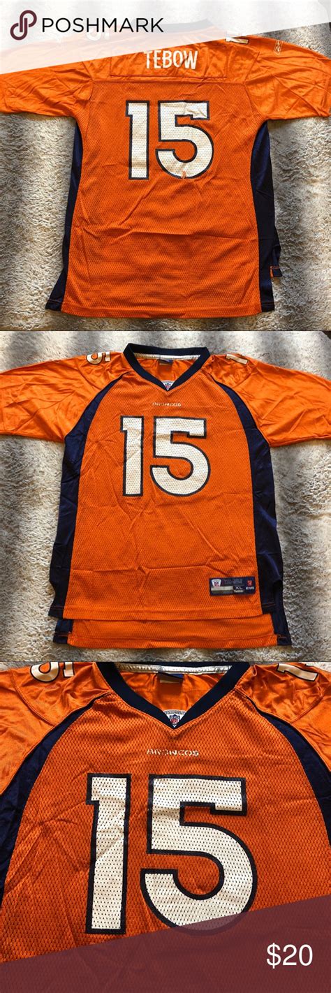 🏈 NFL Denver Broncos Tim Tebow Jersey Boys XL | Tim tebow, Denver broncos, Nfl denver broncos