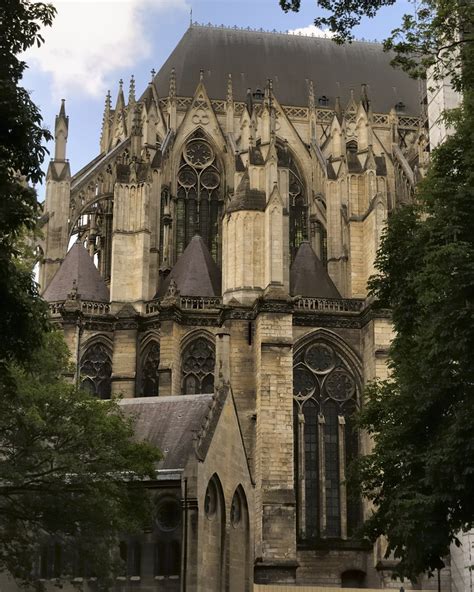 Flying buttresses, radiating chapels - Amiens Cathedral, c… | Flickr