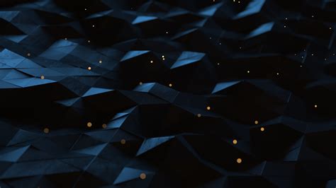 3840x2160 Polygon Art Geometry Blue Abstract 4k 4K ,HD 4k Wallpapers ...