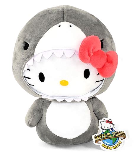 Hello Kitty Sanrio Universal Studios Parks Plush Jaws Shark Costume ...