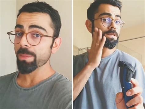 Worried about how to shave your beard during lockdown? Virat Kohli ...