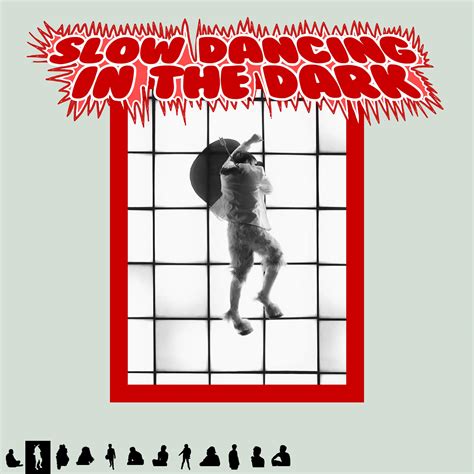 a cover art for slow dancing in the dark with the style of frank ocean ...