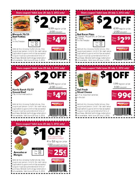 Spring 2024 Grocery Coupons - Image to u