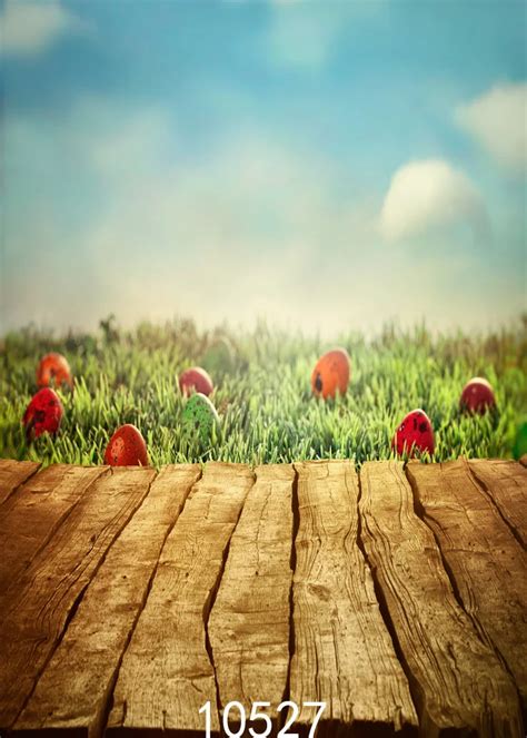 spring backdrops Easter photos background Natural wood backdrop 5x7ft ...