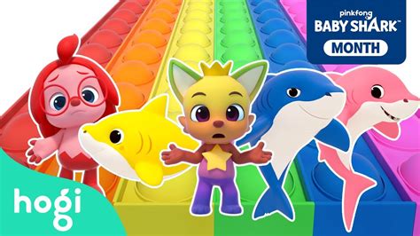 🦈 Baby Shark Dance and Pop It! | Colors & Songs for Kids | Pinkfong ...