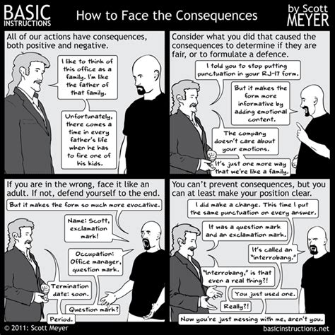 How to Face the Consequences — Basic Instructions