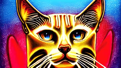 Lyrans Felines and Angels a Digital Graphic · Creative Fabrica