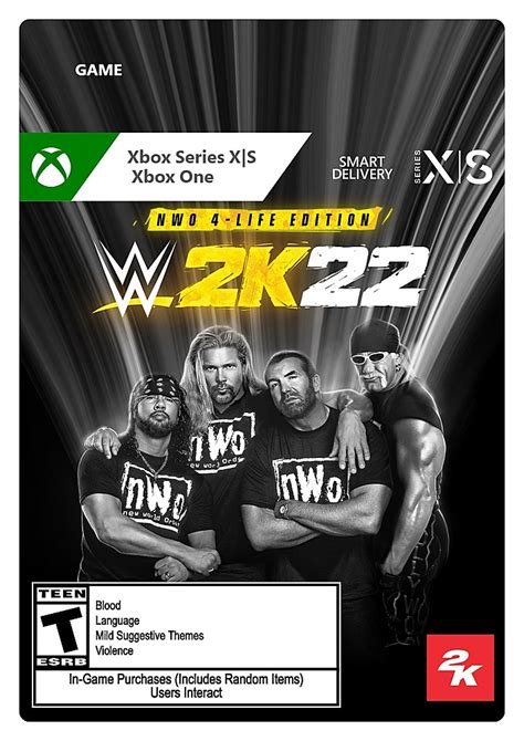 Best Buy: WWE 2K22 nWo 4-Life Edition Xbox Series X, Xbox Series S, Xbox One [Digital] G3Q-01347