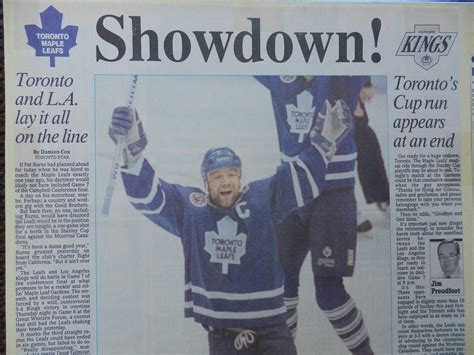 Berger Bytes: The 1993 Doug Gilmour Scrapbook