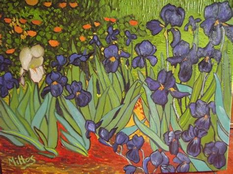 Lirios de Van Gogh | Arte, Cores