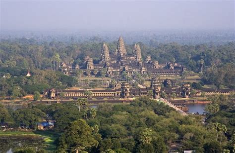 Angkor Wat Aerial View stock photo. Image of asia, heritage - 2838286