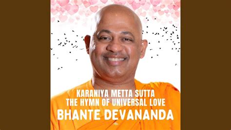 Karaniya Metta Sutta the Hymn of Universal Love - YouTube